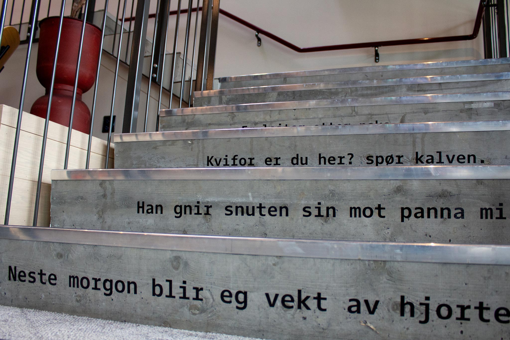 Utsmykking av Nynorskhuset
