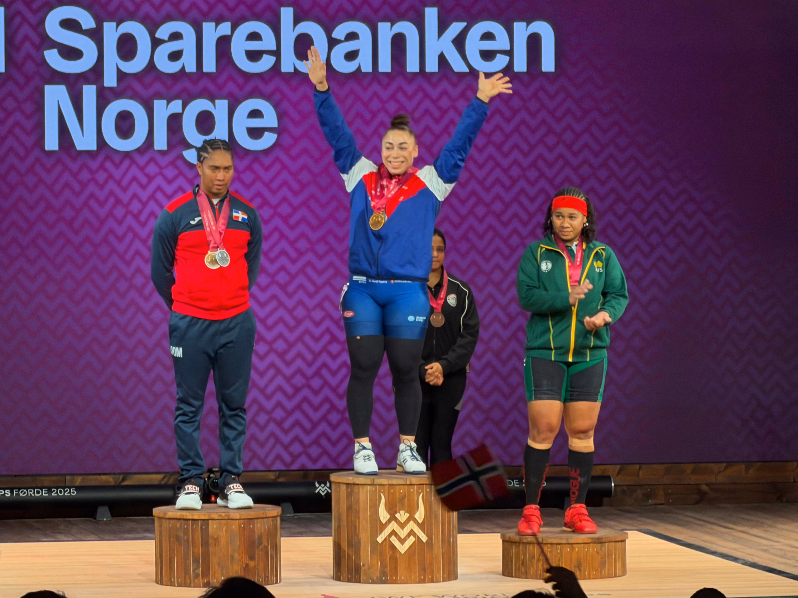 Medaljeseremoni.