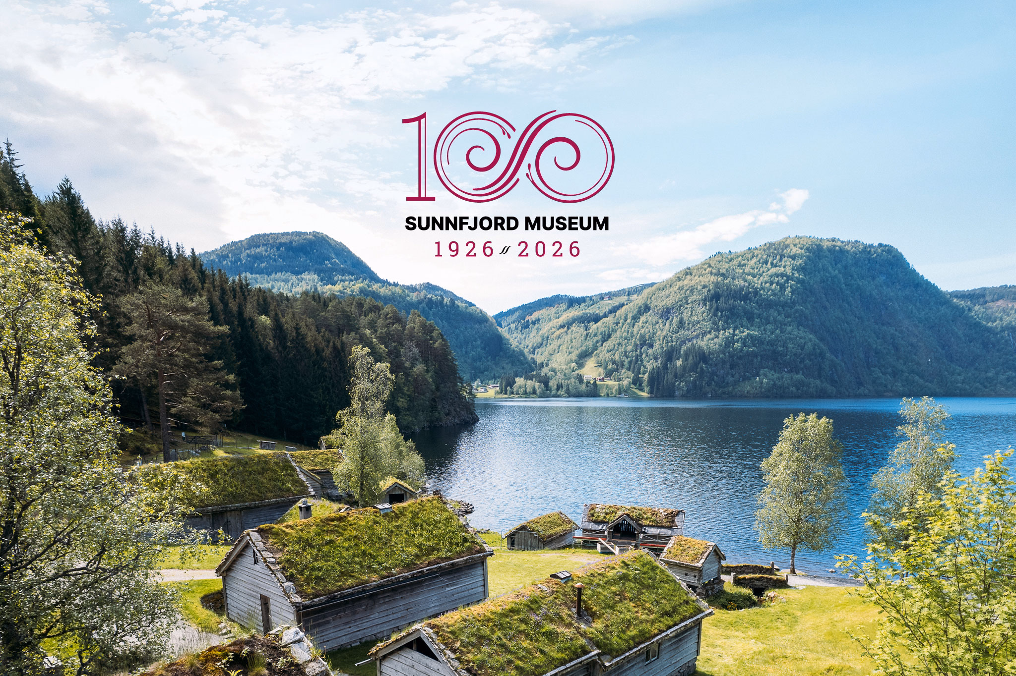 sunnfjord museum foto og jubileumslogo